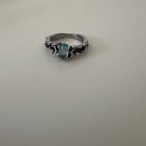 Elegant celestial Silver Women's Ring